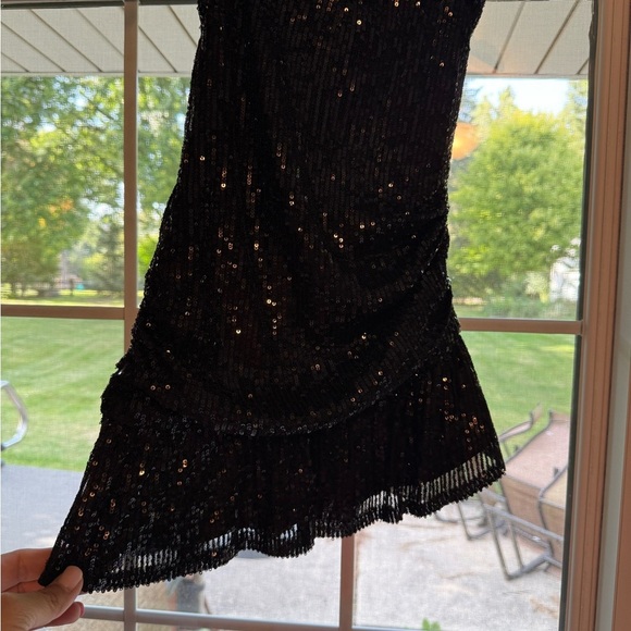 Katie J NYC Black Sequin dress - Picture 8 of 8